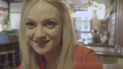 Lady Drinks Cum Politely